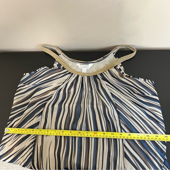 Charming Charlie Sleeveless Stripe Maxi Dress - Picture 12 of 14